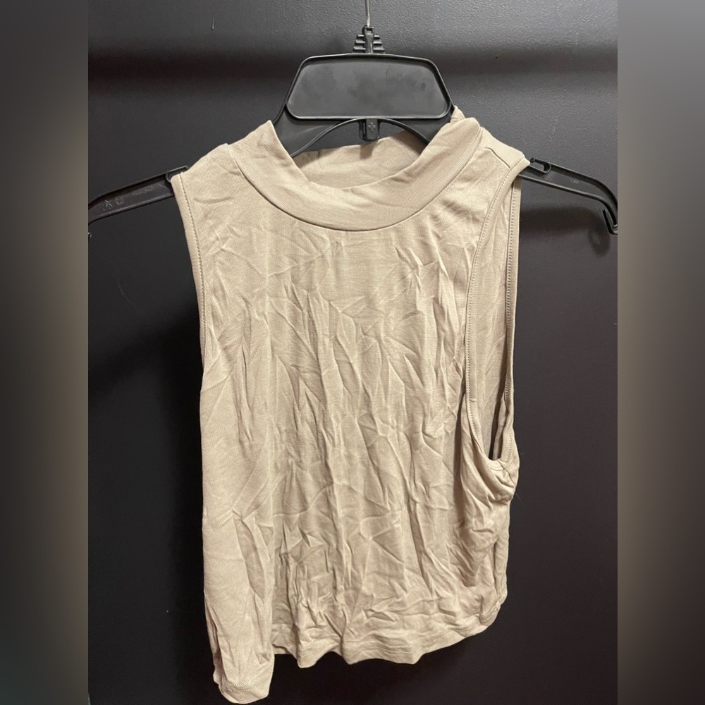 SHEIN high neck cropped tank